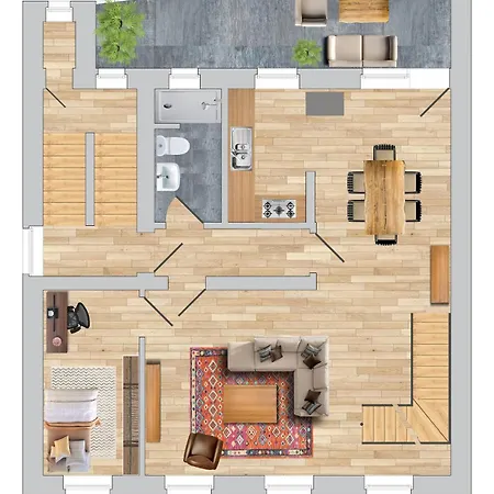 Bw5 - Luxurious Three Bedroom Apartment - 110Qm - Ac Muelheim an der Ruhr Exterior photo