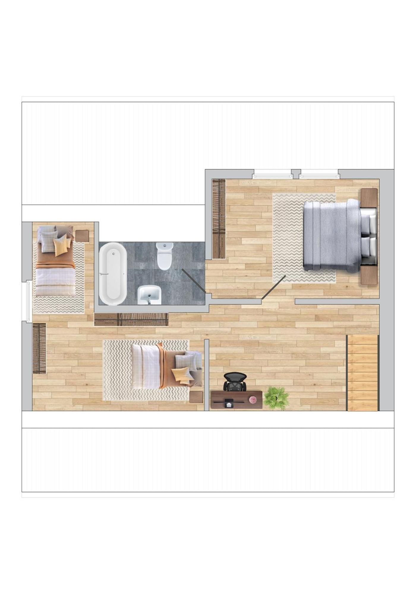Bw5 - Luxurious Three Bedroom - 110qm - Ac